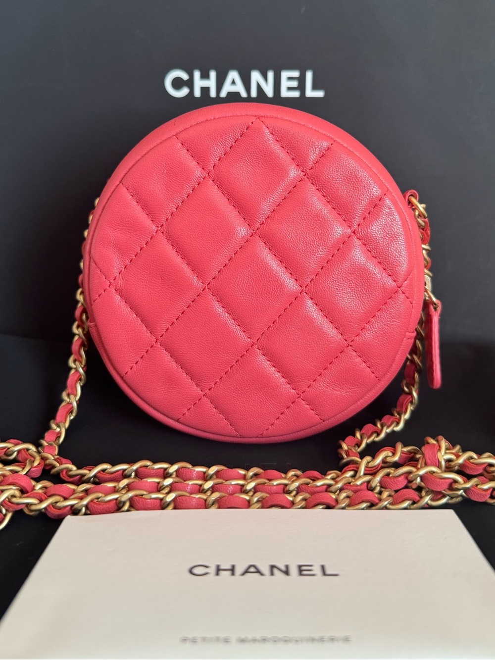 CHANEL Lucky Charms Lambskin Quilted Crossbody Bag - Picture 5 of 7